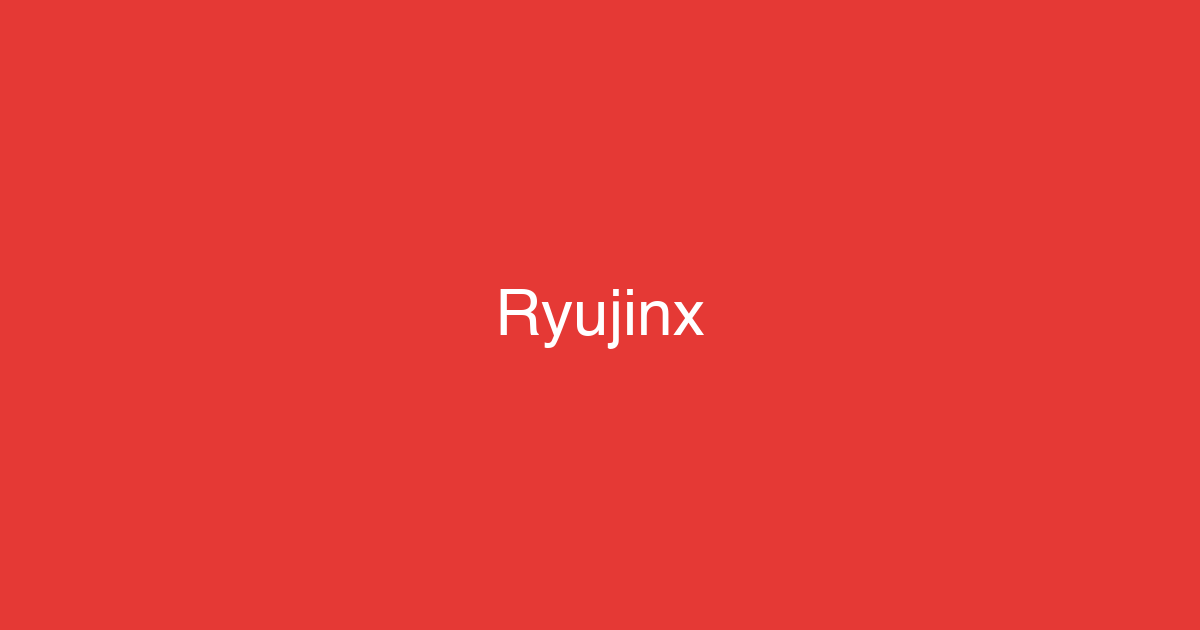 Ryujinx